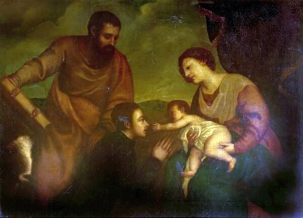 Madonna and Child with St Mark