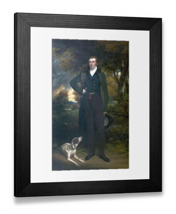 Framed Print : John Hanson (d. 1841) Framed Print : John Hanson (d. 1841)