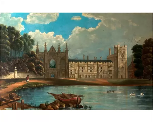 West View of Newstead Abbey, Nottinghamshire