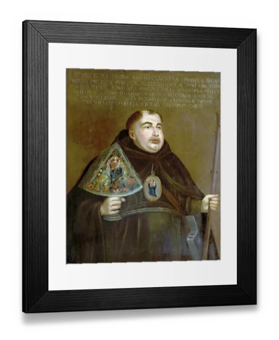 Framed Print : Brother John of Algarve, Portugal (1701-1758)