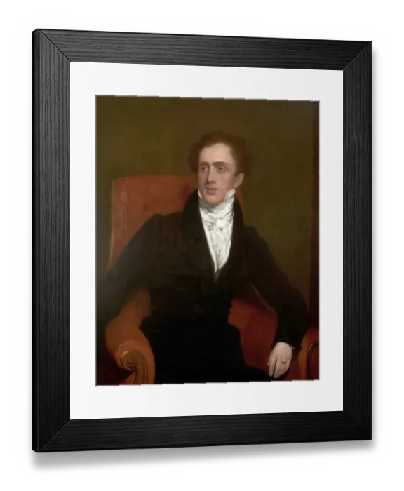 Framed Print : Frederick Webb (1790-1846) Framed Print : Frederick Webb (1790-1846)