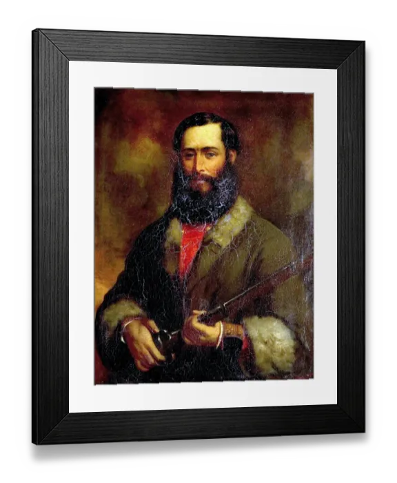 Framed Print : Colonel Gerard Littlehales Goodlake (1832-1890) Framed Print : Colonel Gerard Littlehales Goodlake (1832-1890)