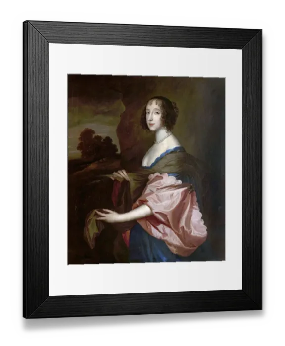 Framed Print : Penelope, Lady Herbert (1620-1647) Framed Print : Penelope, Lady Herbert (1620-1647)