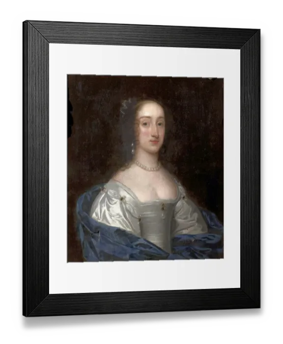 Framed Print : Queen Henrietta Maria (1609-1669) Framed Print : Queen Henrietta Maria (1609-1669)