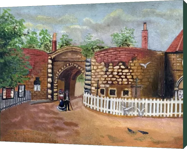 Nottingham Castle Gateway by A. Lennox Gordon, 1904