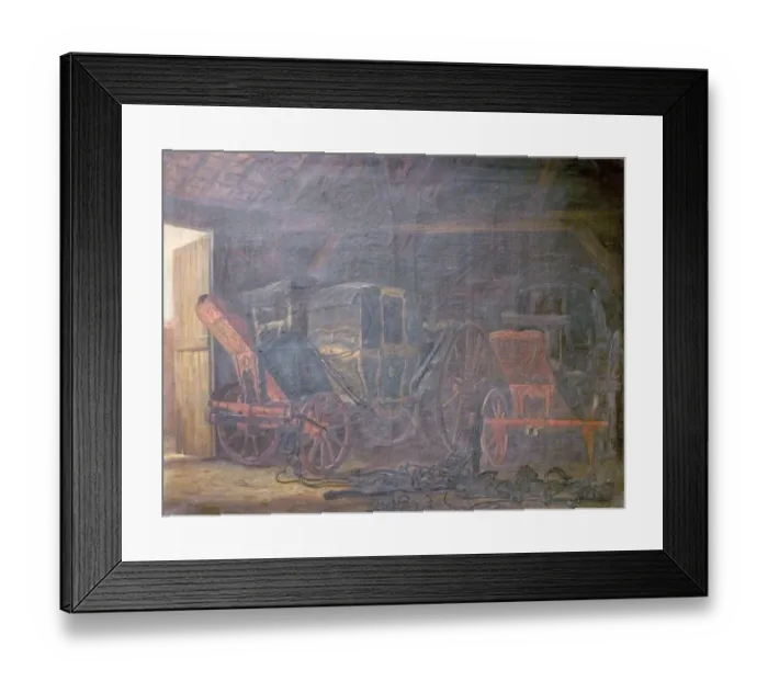 Framed Print : Carriages. Artist: Norton, A. - Title: Carriages - Date Framed Print : Carriages. Artist: Norton, A. - Title: Carriages - Date