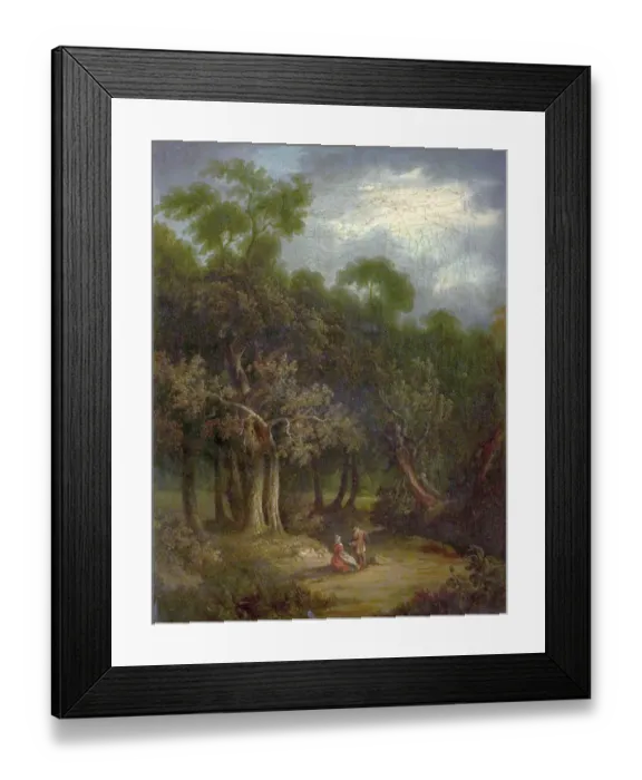 Framed Print : Lads Lane, Boys Hill, Cheltenham