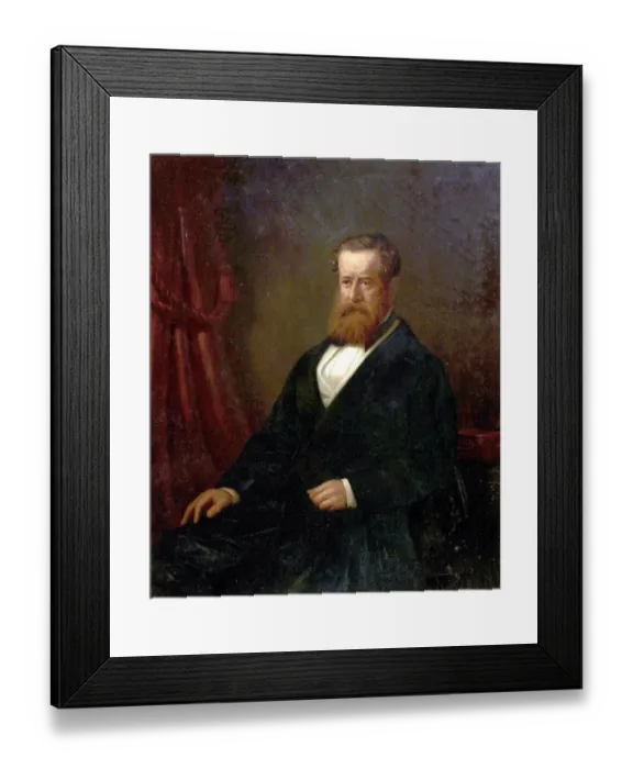 Framed Print : Henry Pelham-Clinton (1811-1864), 5th Duke of Newcastle-under-Lyne