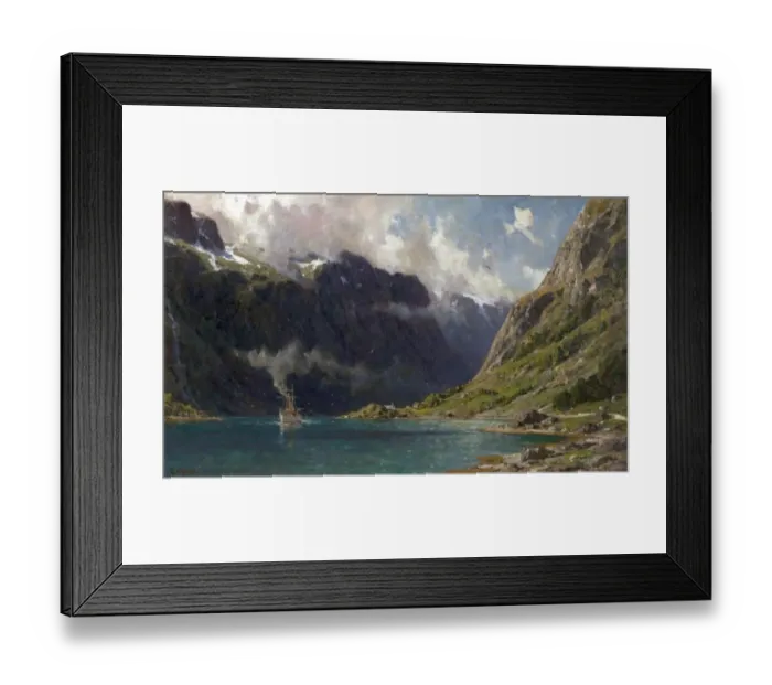Framed Print : Naeroyfjord, Norway Framed Print : Naeroyfjord, Norway