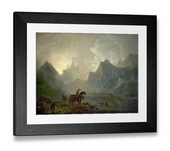 Framed Print : Llanberis Lake and Dolbardarn Castle, North Wales Framed Print : Llanberis Lake and Dolbardarn Castle, North Wales