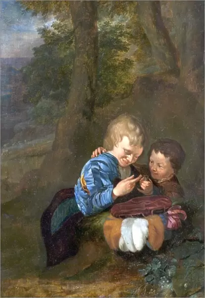 Two Boys with a Bird (The Birdcatchers)