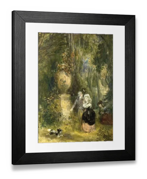 Framed Print : The Wilderness at Weston, Buckinghamshire, with Popes Monument Framed Print : The Wilderness at Weston, Buckinghamshire, with Popes Monument