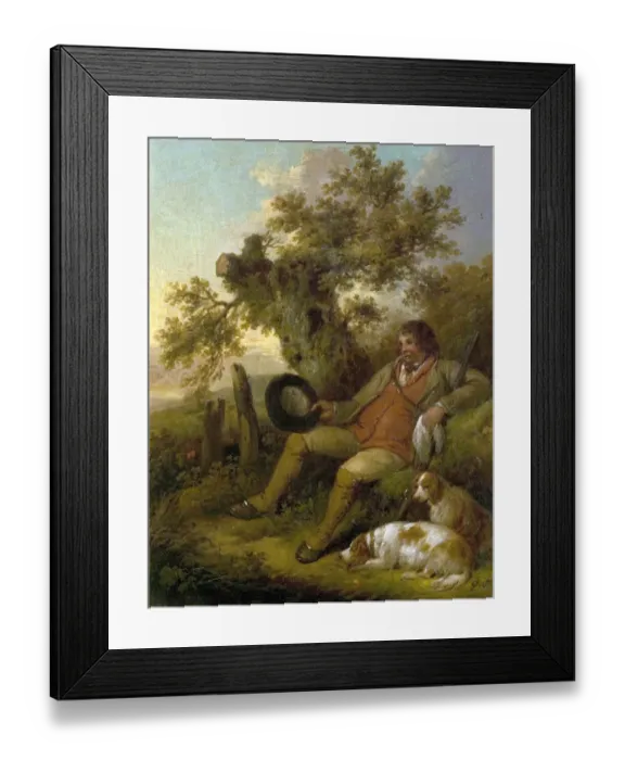 Framed Print : The Sportsman Resting Framed Print : The Sportsman Resting