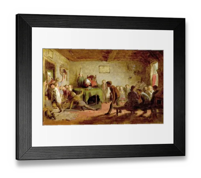 Framed Print : The Dames School Framed Print : The Dames School