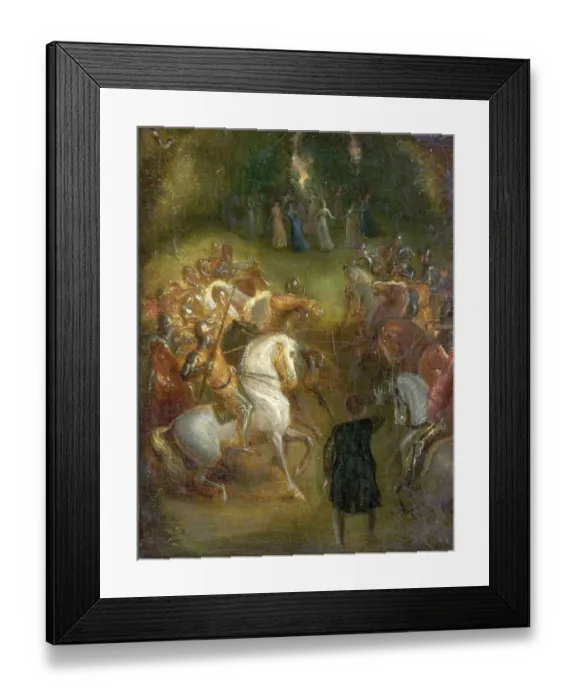 Framed Print : The Tournament Framed Print : The Tournament