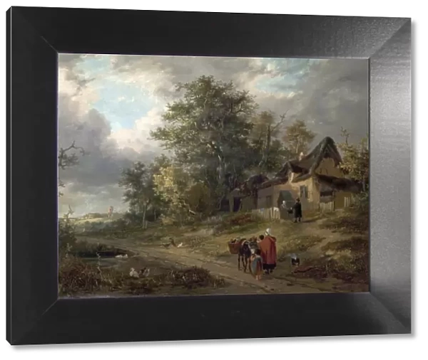Landscape with Cottages and Tinker