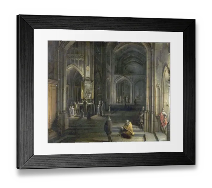 Framed Print : Interior of a Church Framed Print : Interior of a Church
