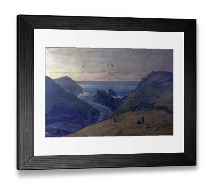 Framed Print : Boscastle Horbour, Cornwall Framed Print : Boscastle Horbour, Cornwall