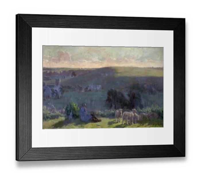 Framed Print : In the Down Country Framed Print : In the Down Country