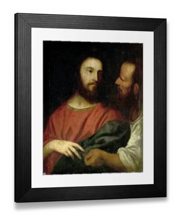 Framed Print : The Tribute Money