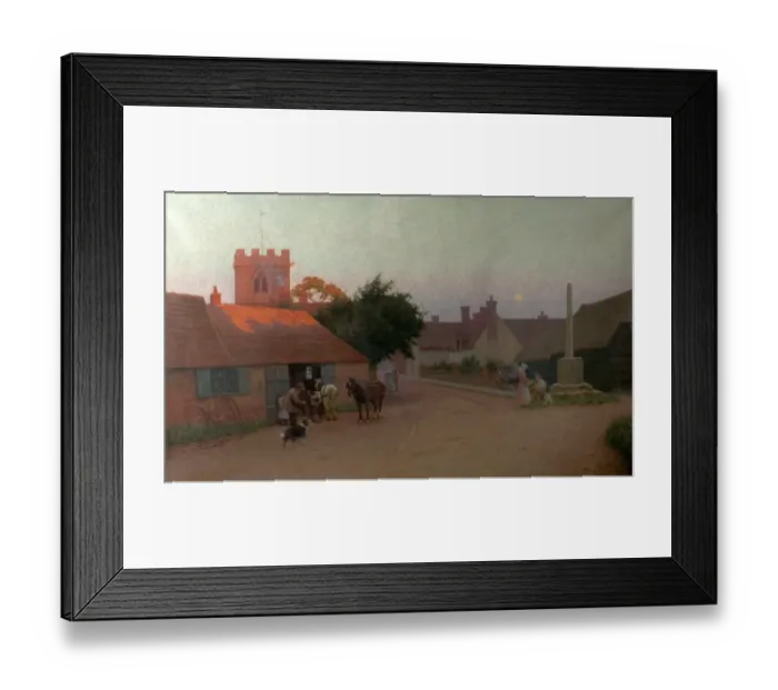 Framed Print : Evening Glow Framed Print : Evening Glow
