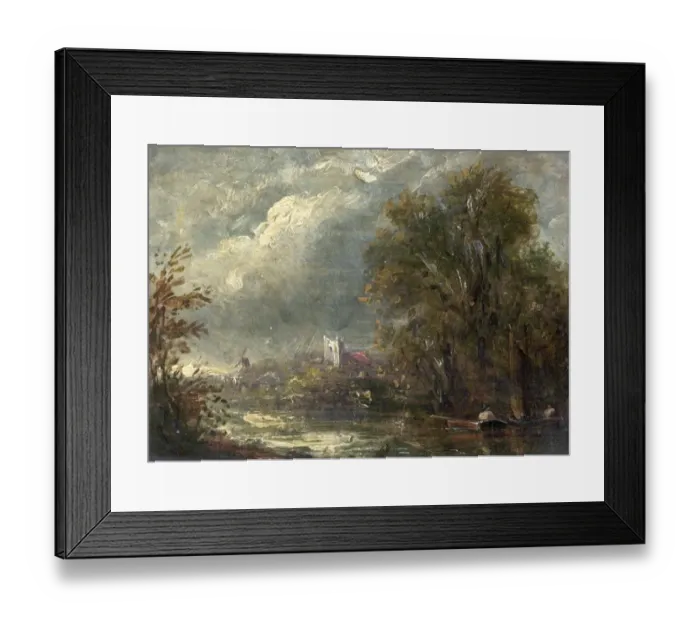 Framed Print : On the Stour Framed Print : On the Stour