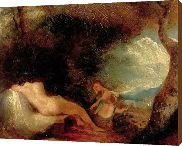 Classical Subject (Venus, Cupid, and Psyche)
