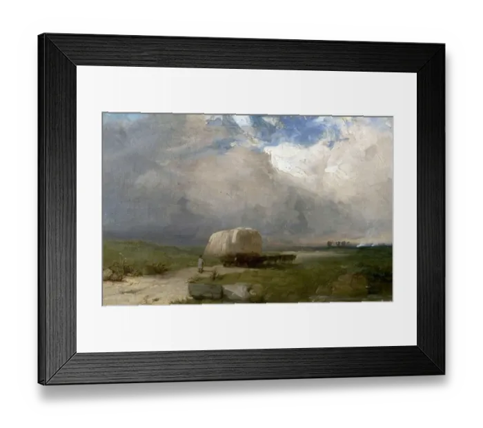 Framed Print : The Carriers Wagon Framed Print : The Carriers Wagon