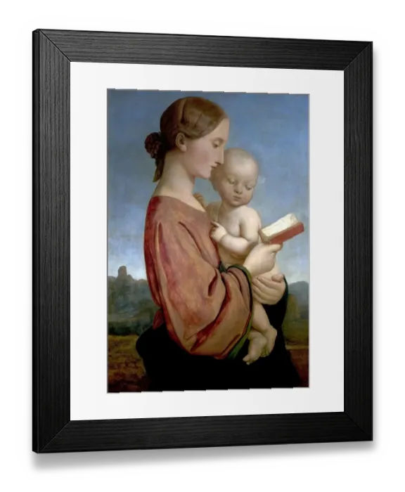 Framed Print : Virgin and Child