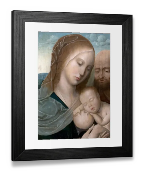 Framed Print : Virgin and Child with St Joseph Framed Print : Virgin and Child with St Joseph
