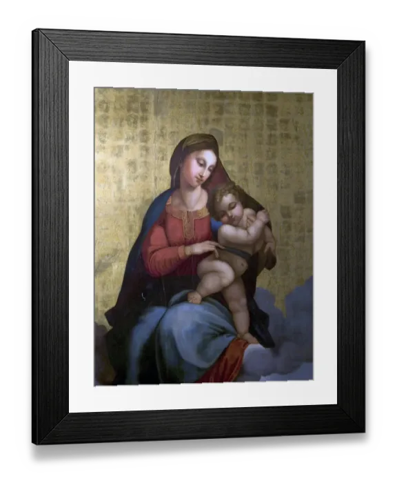 Framed Print : Virgin and Child