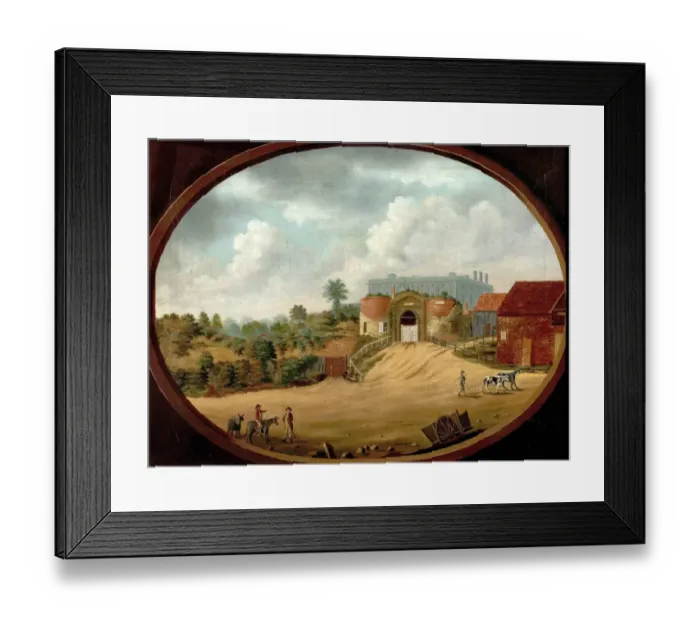Framed Print : View of the Ancient Gateway and Castle, Nottingham Framed Print : View of the Ancient Gateway and Castle, Nottingham