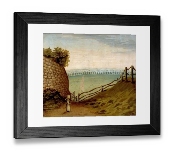 Framed Print : View of the Footpath to Lenton across Nottingham Park Framed Print : View of the Footpath to Lenton across Nottingham Park