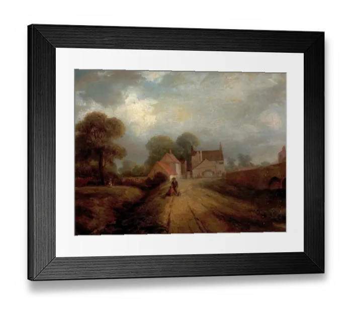 Framed Print : View of the Old Trent Bridge Inn, West Bridgford, Nottingham Framed Print : View of the Old Trent Bridge Inn, West Bridgford, Nottingham