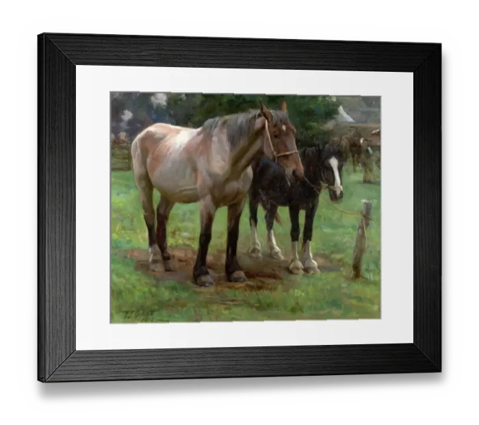 Framed Print : a Country Fair