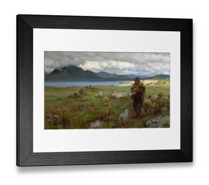 Framed Print : The Orphan Framed Print : The Orphan