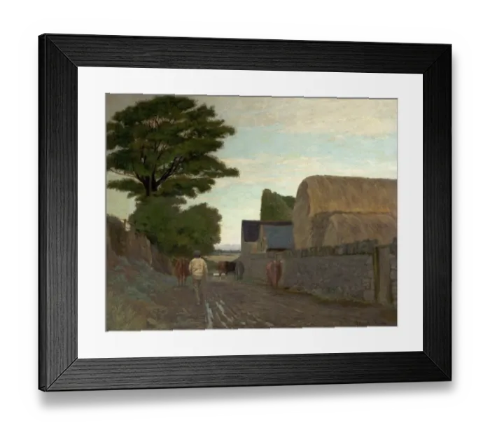 Framed Print : Driving up to Milk Framed Print : Driving up to Milk