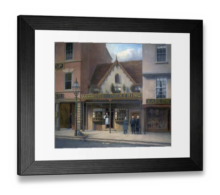 Framed Print : 39, Long Row, the Market Place, Nottingham Framed Print : 39, Long Row, the Market Place, Nottingham