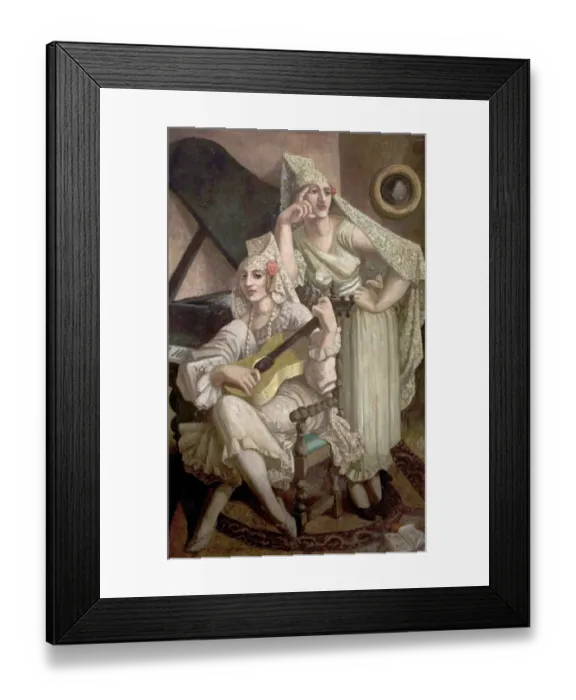 Framed Print : Music. Artist: Power, John Joseph Wardell - Title