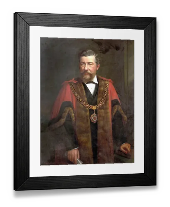 Framed Print : Alderman W. G. Ward Framed Print : Alderman W. G. Ward