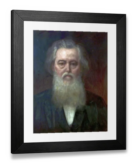 Framed Print : Dr John Chapman (1822-1895) Framed Print : Dr John Chapman (1822-1895)