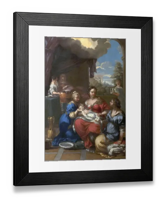 Framed Print : The Birth of the Virgin Framed Print : The Birth of the Virgin