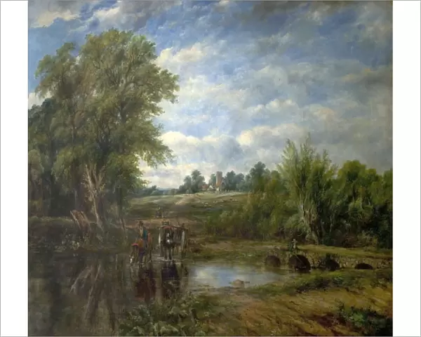 The Ford. Artist: Watts, Frederick William - Title