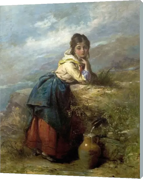 A Mountain Lassie (Girl with a Water Pot)