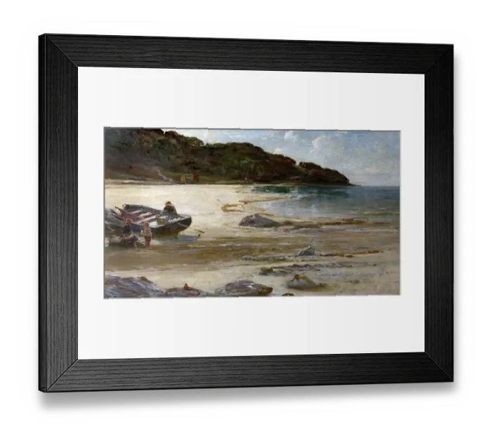 Framed Print : Coast Scene