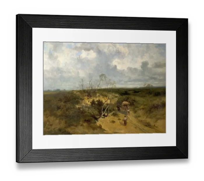 Framed Print : a Sandy Bit of Road Framed Print : a Sandy Bit of Road