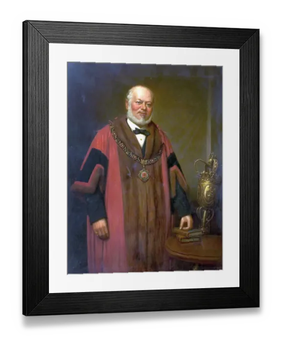 Framed Print : Alderman J. Burton Framed Print : Alderman J. Burton