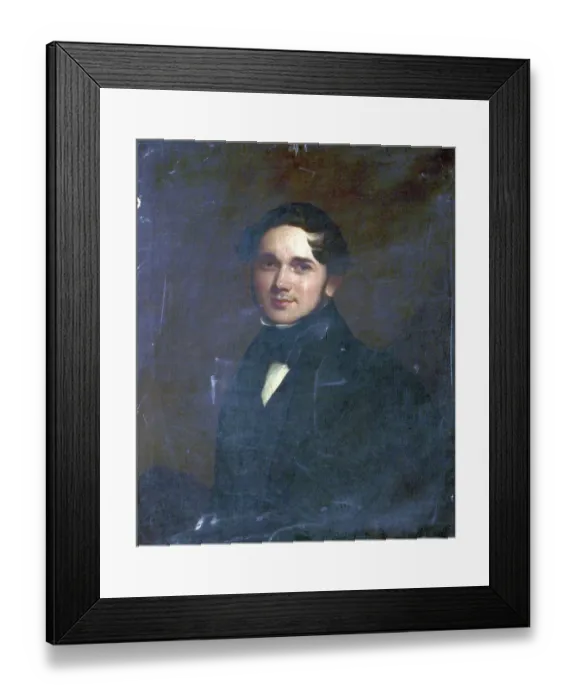 Framed Print : Portrait of a Gentleman