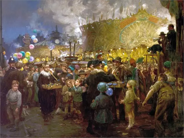 The Goose Fair, Nottingham- Arthur Spooner