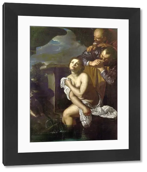 Susannah and the Elders - Artemisia Gentileschi (Attributed to)